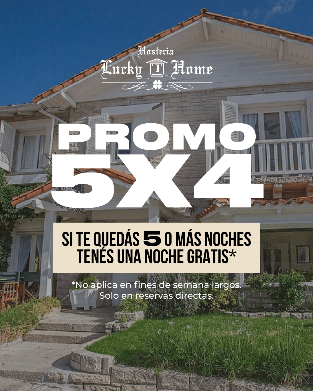 Quedate más tiempo, una noche va por nuestra cuenta